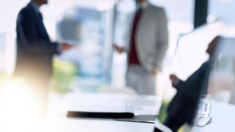 people standing in an office